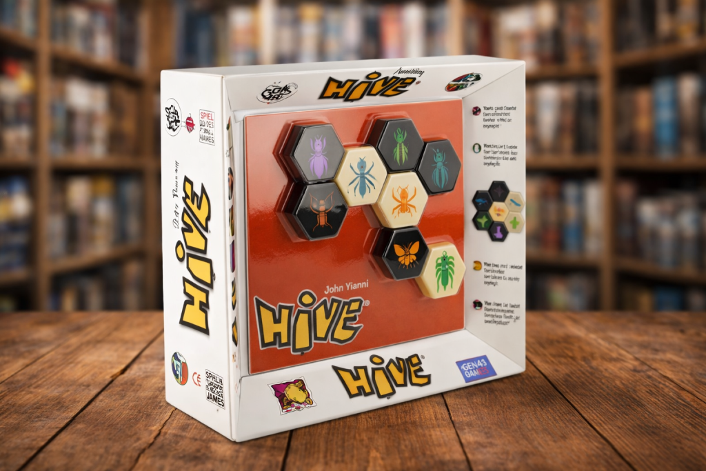 Reseña: de Hive el juego de estrategia sin azar para 2 jugadores