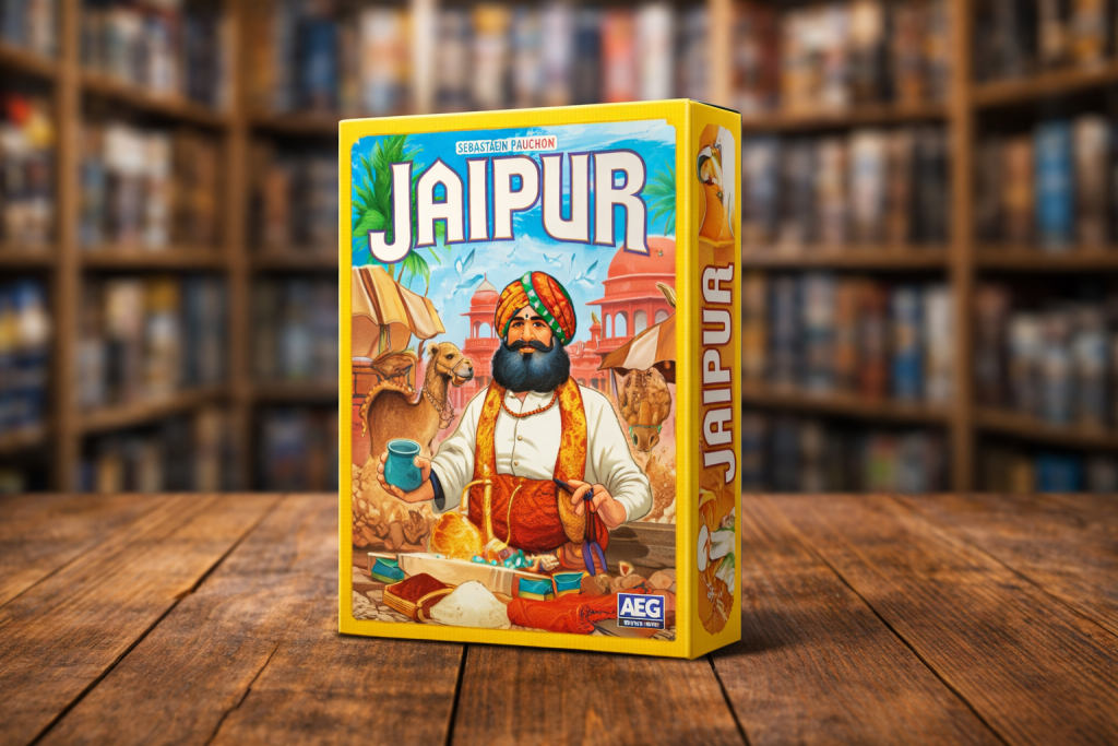 Portada juego de mesa Jaipur